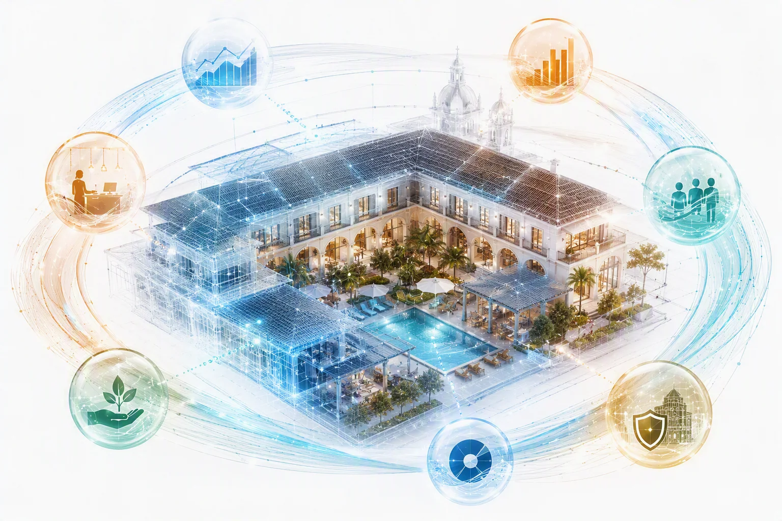AHOS hotel digital twin